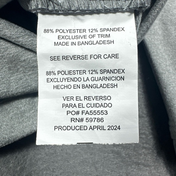 Men's Gray Performance Jacket by Reebok - Picture 7 of 7